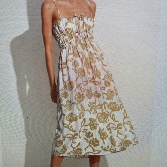 FAITHFULL THE BRAND FRANCESCA LINEN MIDI DRESS - Picture 2 of 12